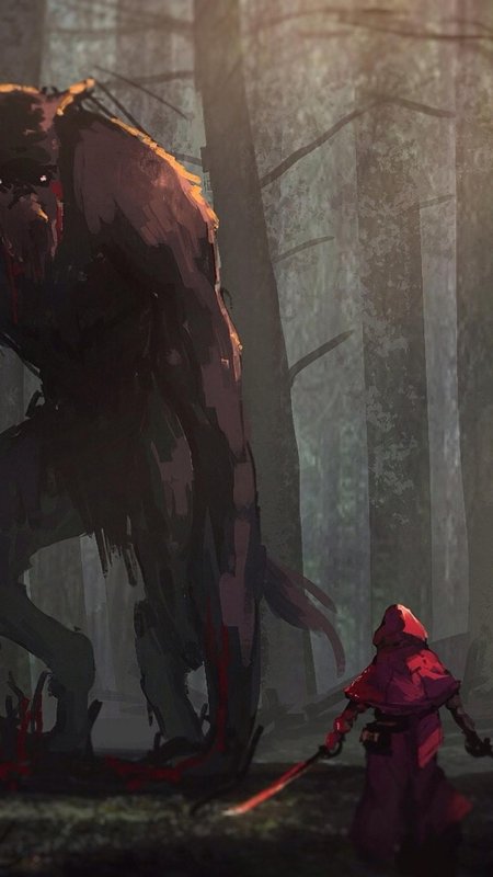 Красная шапочка и оборотень