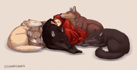 Волк красная шапочка