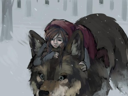 Красная шапочка и оборотень