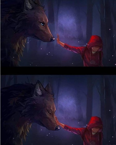 Волк и красная шапочка