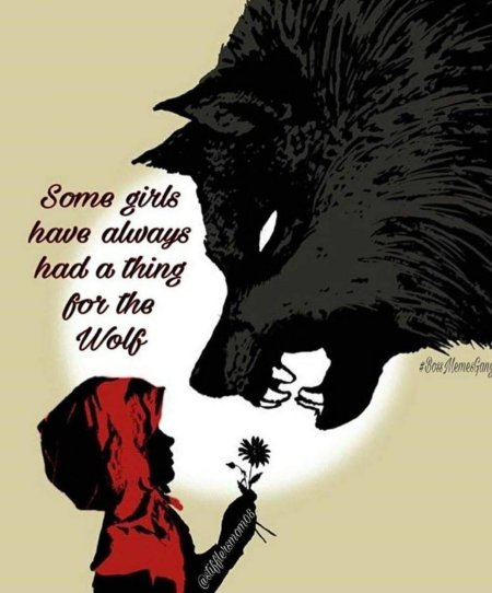 Красная шапочка волк