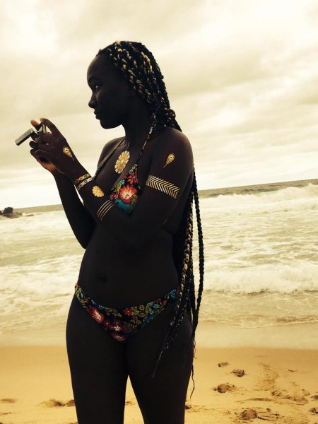 Красивая африканка