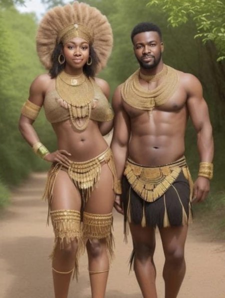 Африканская девушка