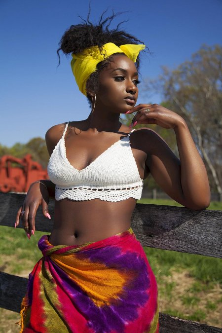 Красивая африканская девушка