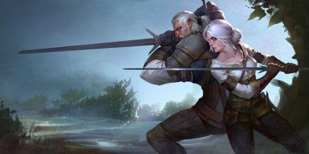 Ведьмак геральт и цири арт