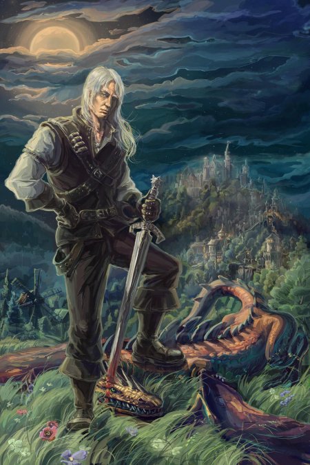 Ведьмак геральт из ривии арты