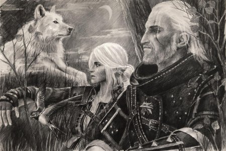 Геральт из ривии и цири