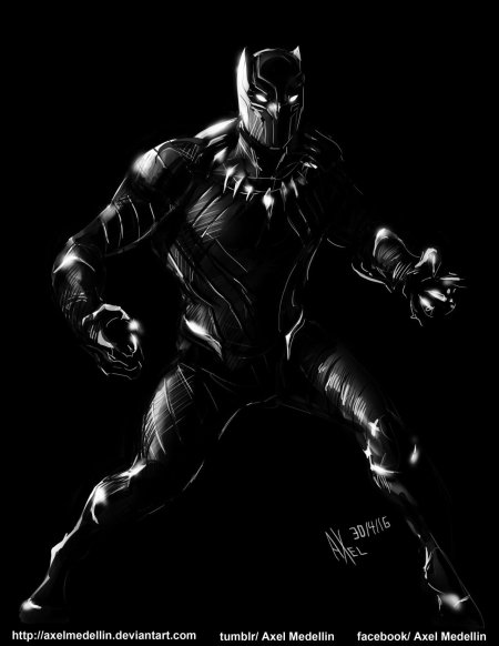 Черная пантера марвел