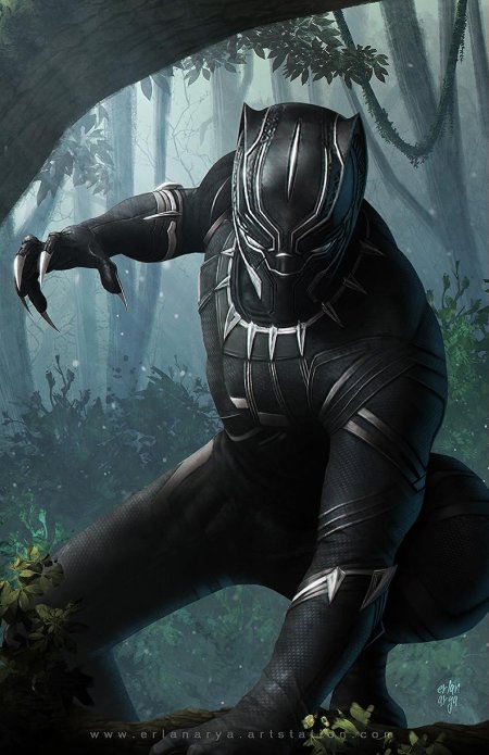 Черная пантера марвел