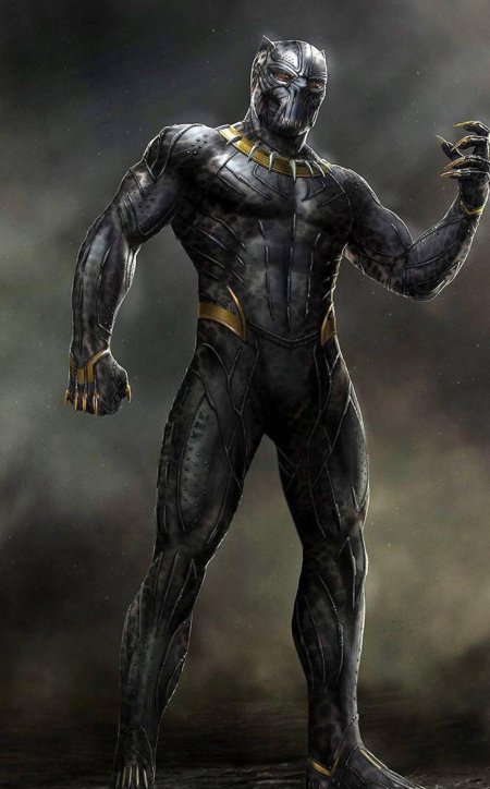 Черная пантера марвел арт