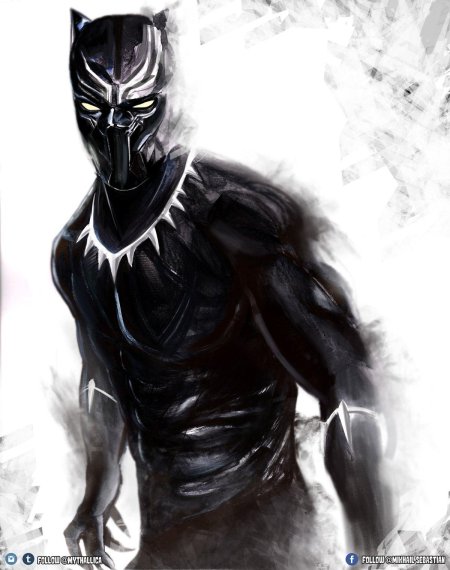 Черная пантера супергерой