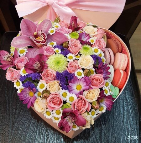 Коробочка с цветами