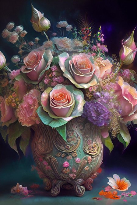 Цветочные картины