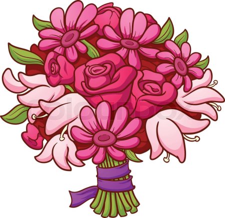 Букет мультяшный