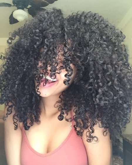 Волосы кудрявые