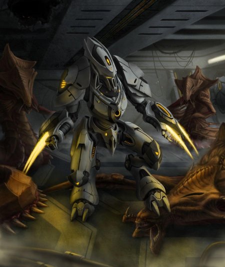 Starcraft протоссы концепт-арт