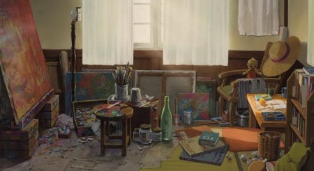 Комната художника