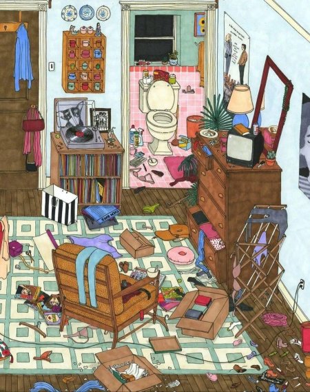 Игра найди предметы в комнате