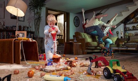 Беспорядок в детской комнате