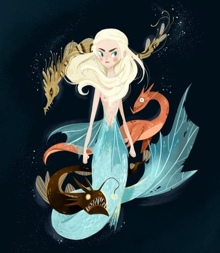 Дейенерис таргариен арт