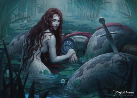 Сирена русалка ариэль