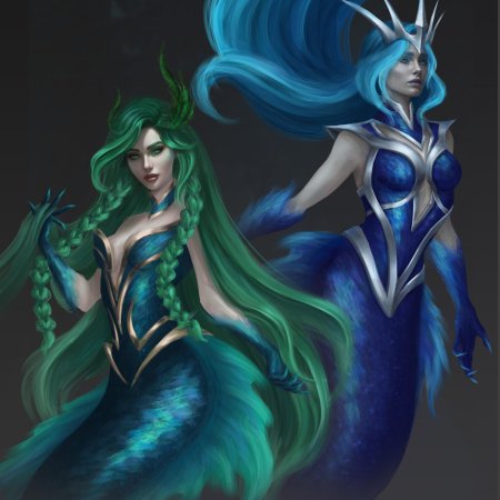 Персонажи русалки