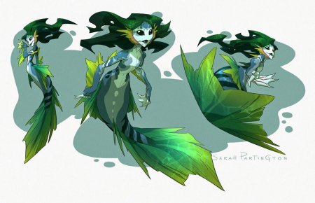 Русалка референс