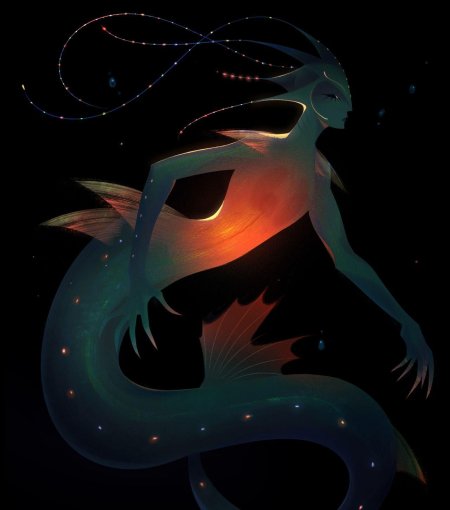 Русалка арт