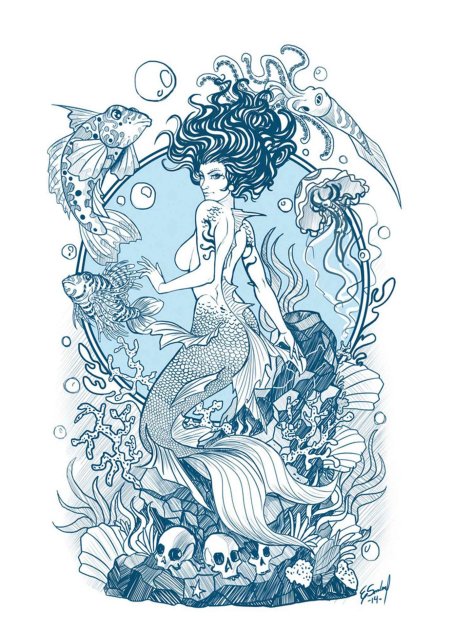 Скетч русалка сирена