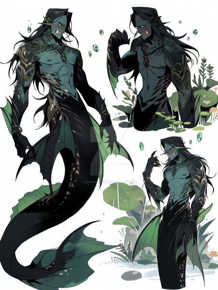 Персонажи русалки