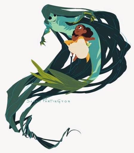 Русалка иллюстрация