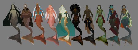 Русалка концепт