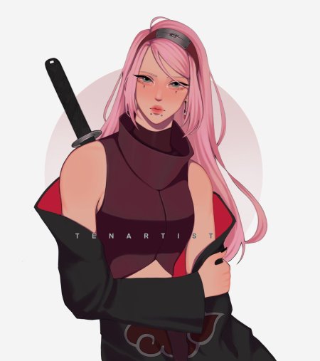 Сакура харуно современная арт