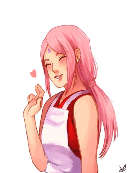 Сакура харуно с длинными волосами