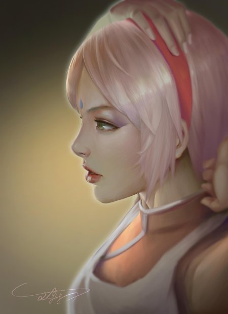 Сакура харуно арт