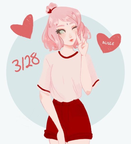 Сакура харуно арт современная