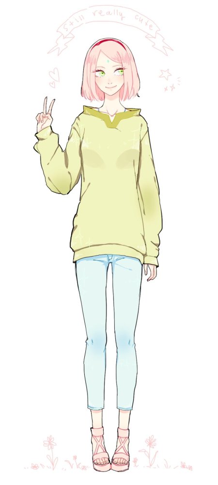 Сакура харуно в полный рост