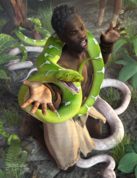 Змея человек