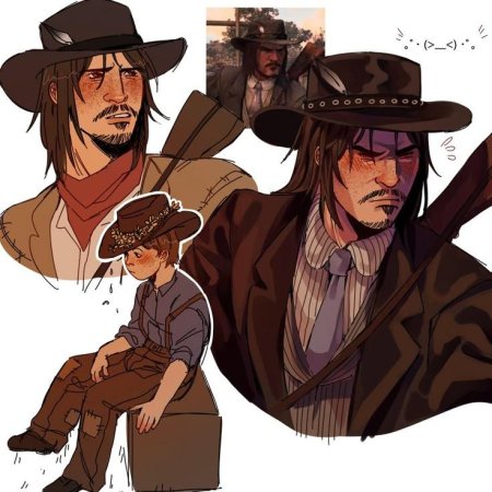 Rdr артур морган и джон марстон