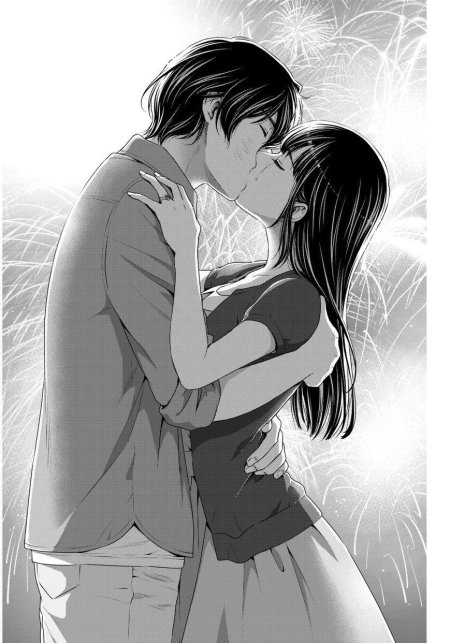 Поцелуи в аниме