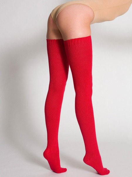 Колготки красные