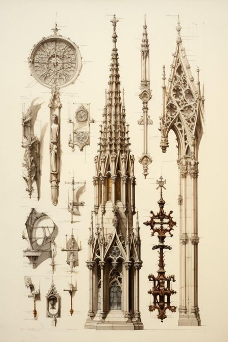 Пинакль в готической архитектуре