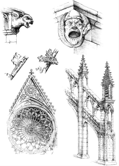 Готика архитектурный стиль элементы