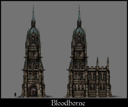 Готический замок darlsouls