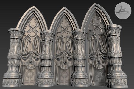 Готическая колонна