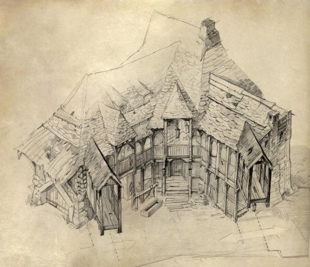 Дом средневековый