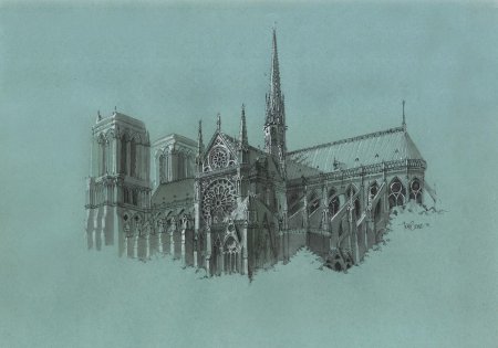 Собор парижской богоматери архитектура готика