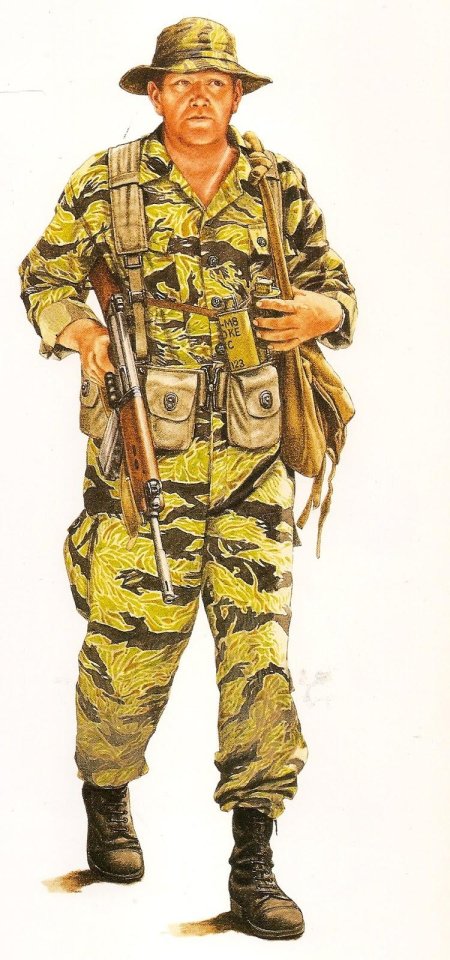 Солдат армии сша во вьетнаме арт