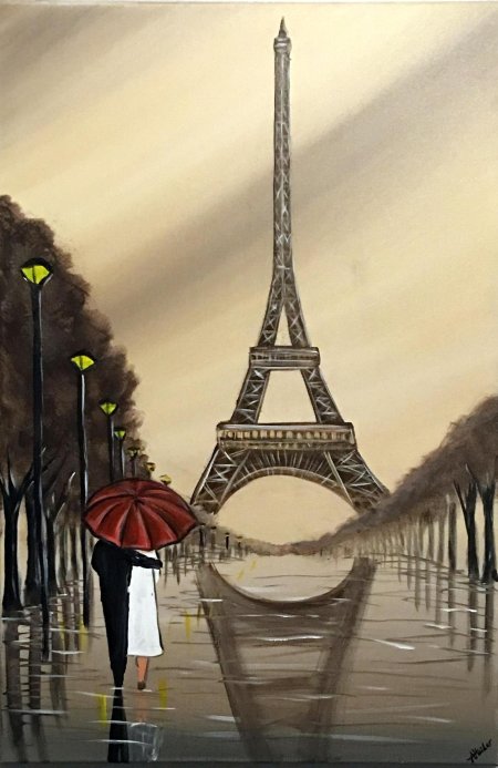 Эйфелева башня париж