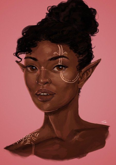 Темнокожий эльф